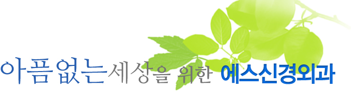 아픔없는세상을 위한 에스신경외과